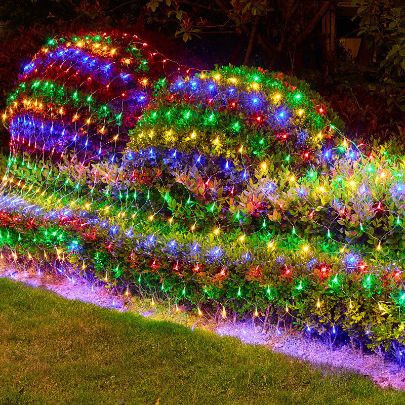 Outdoor Solar Power LED Net Lights – IP65 Waterproof Garden Lights for Magical Outdoor Décor