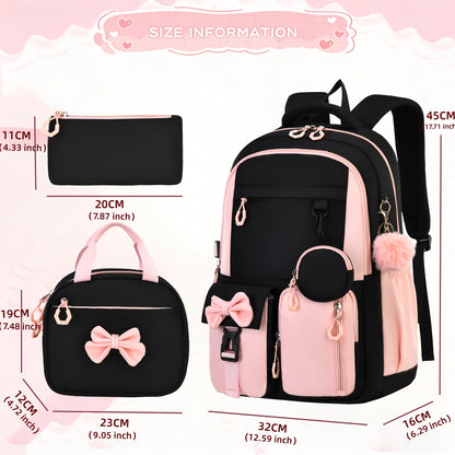The Cute & Spacious Backpack Set Every Girl Wants — Carry Everything In Style Without The Bulk 🎀