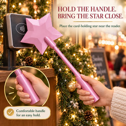 Star Wand Card Holder for Contactless Cards – A Little Holiday Magic