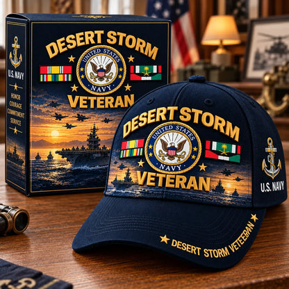 🎖️ Desert Storm Veteran Cap – Your Service. Your Pride. (1991–2026 - 35TH ANNIVERSARY)