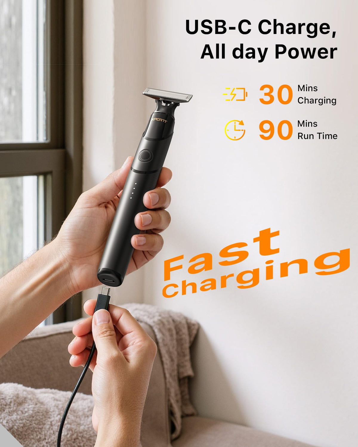✂️ All-In-One Men's Electric Razor and Beard Trimmer Kit with Precision Attachments