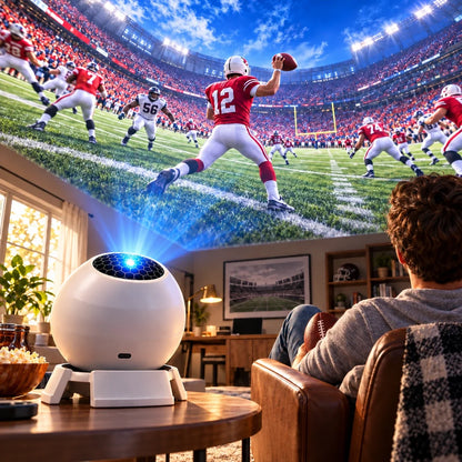 ✨🏈Football Game Day Projector for an Immersive Stadium Experience