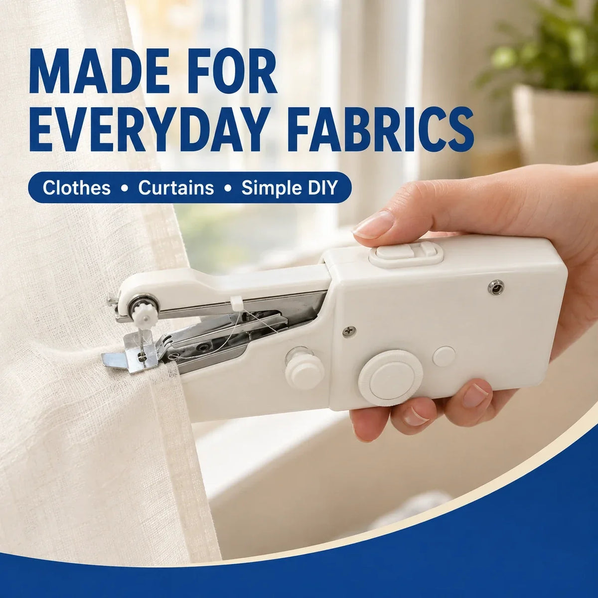 Portable Handheld Sewing Machine – Quick Fabric Repair Tool