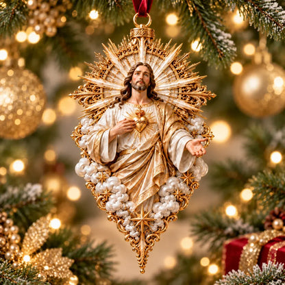✝️ Sacred Christmas Ornament Collection | 9 Faith-Inspired Designs with Sculptural Detail for Trees & Meaningful Gifts 🎄