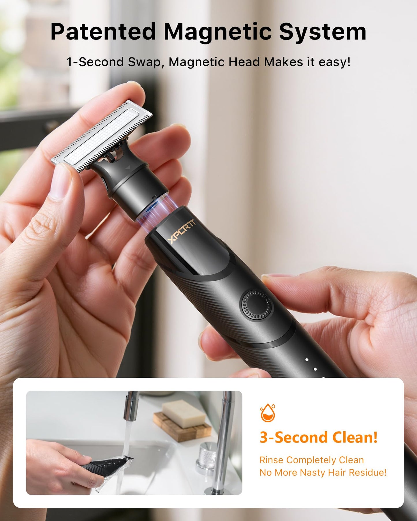 ✂️ All-In-One Men's Electric Razor and Beard Trimmer Kit with Precision Attachments