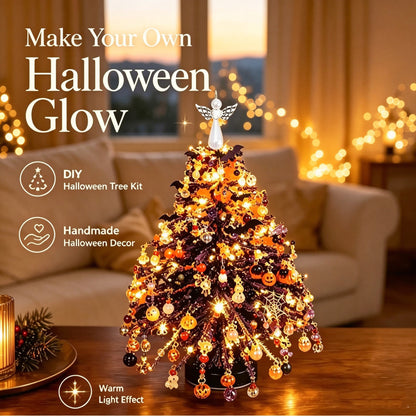 🎄Handmade Elegant Beaded Mini Christmas Tree✨Collectible Premium Holiday Decor Kit