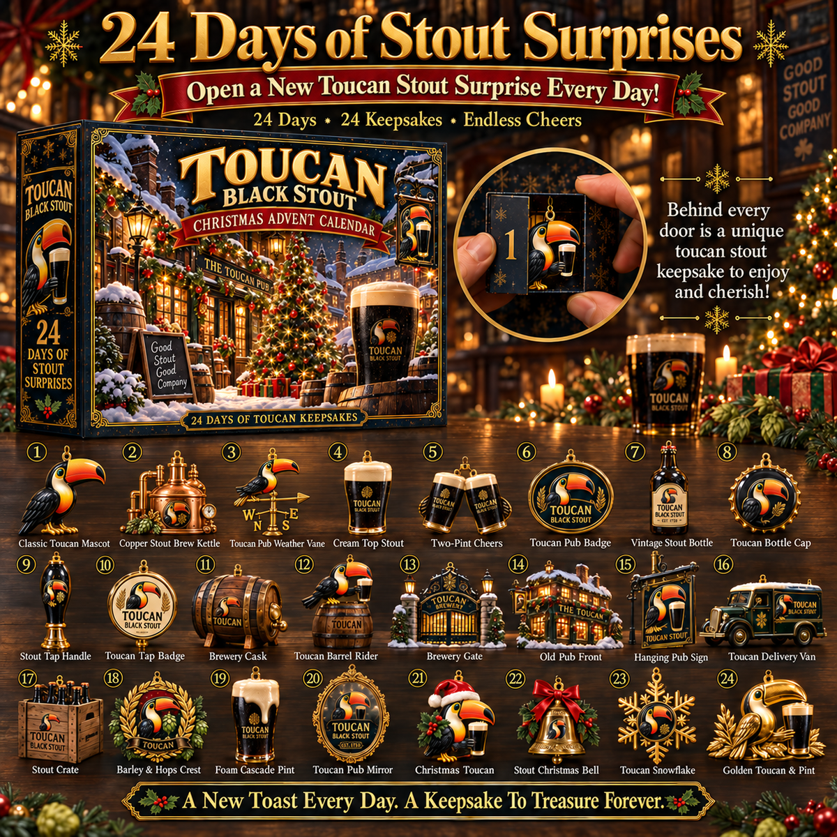 🍺🎄 Good Stout, Good Company! Stout Christmas Advent Calendar