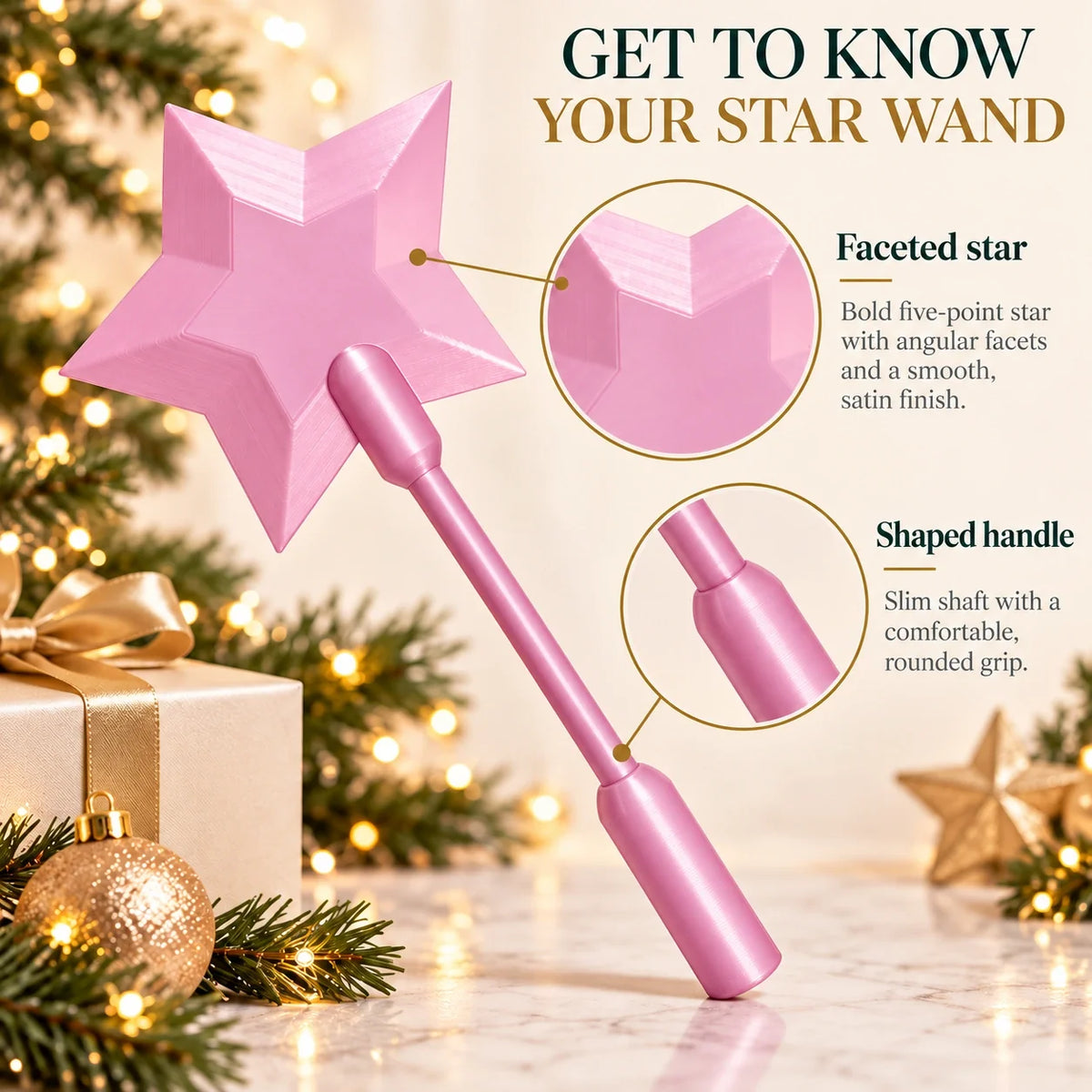 Star Wand Card Holder for Contactless Cards – A Little Holiday Magic