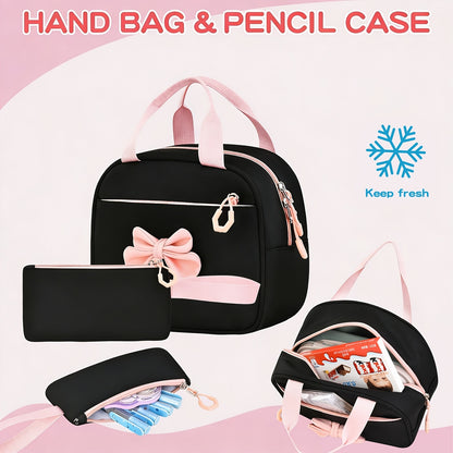 The Cute & Spacious Backpack Set Every Girl Wants — Carry Everything In Style Without The Bulk 🎀