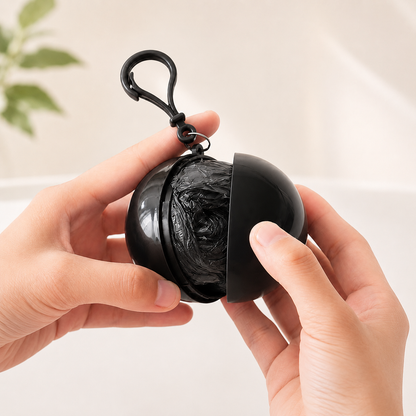 🌧️Portable Ball Keyring Emergency Raincoat
