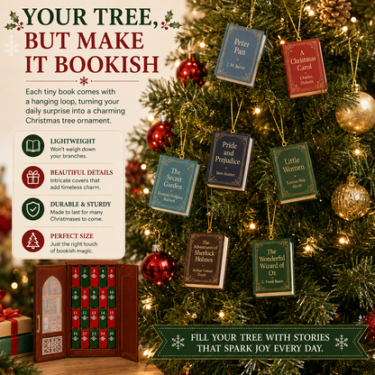 🎄 25-Day Mini Book Advent Calendar – A Book Lover's Christmas Countdown