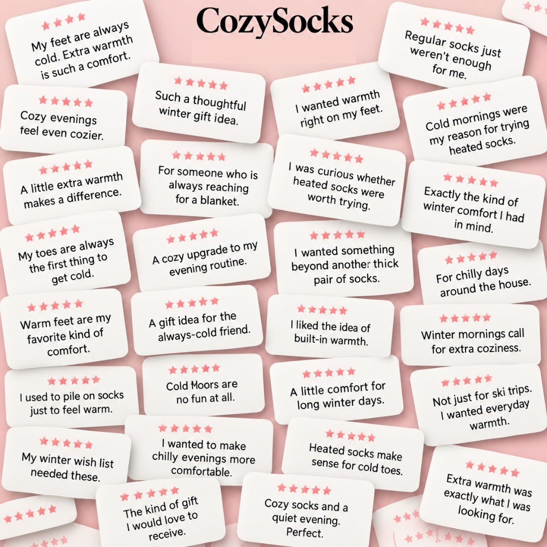 🔥 Rechargeable Heated Socks for Men & Women – Electric Thermal Socks with 3 Heat Settings, USB Charging, Washable Warm Socks for Winter & Cold Feet, Cozy Gift for Him & Her 🎁