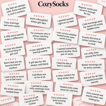 🔥 Rechargeable Heated Socks for Men & Women – Electric Thermal Socks with 3 Heat Settings, USB Charging, Washable Warm Socks for Winter & Cold Feet, Cozy Gift for Him & Her 🎁