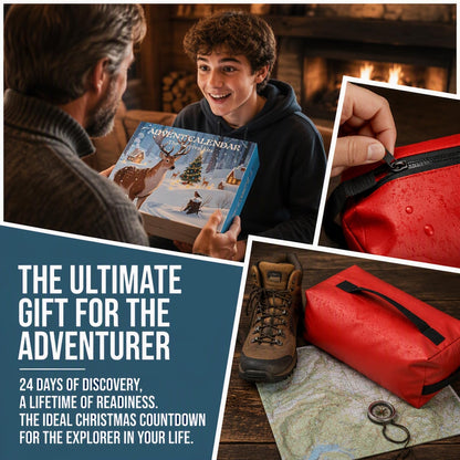 Survival Kit Advent Calendar 24 Days Christmas Countdown for Men Boys