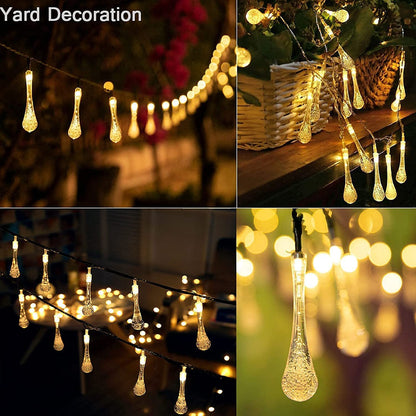 Crystal Drop String LED Light