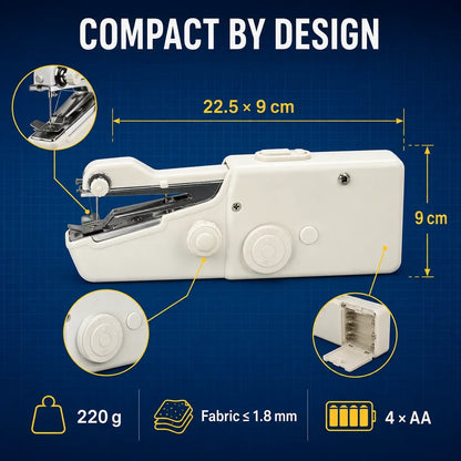 Portable Handheld Sewing Machine – Quick Fabric Repair Tool