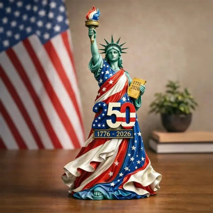 🔥Limited-time promotion🔥Handmade USA 250th Anniversary Statue of Liberty Figurine