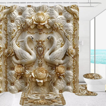 Swan Pearl Bathroom Set