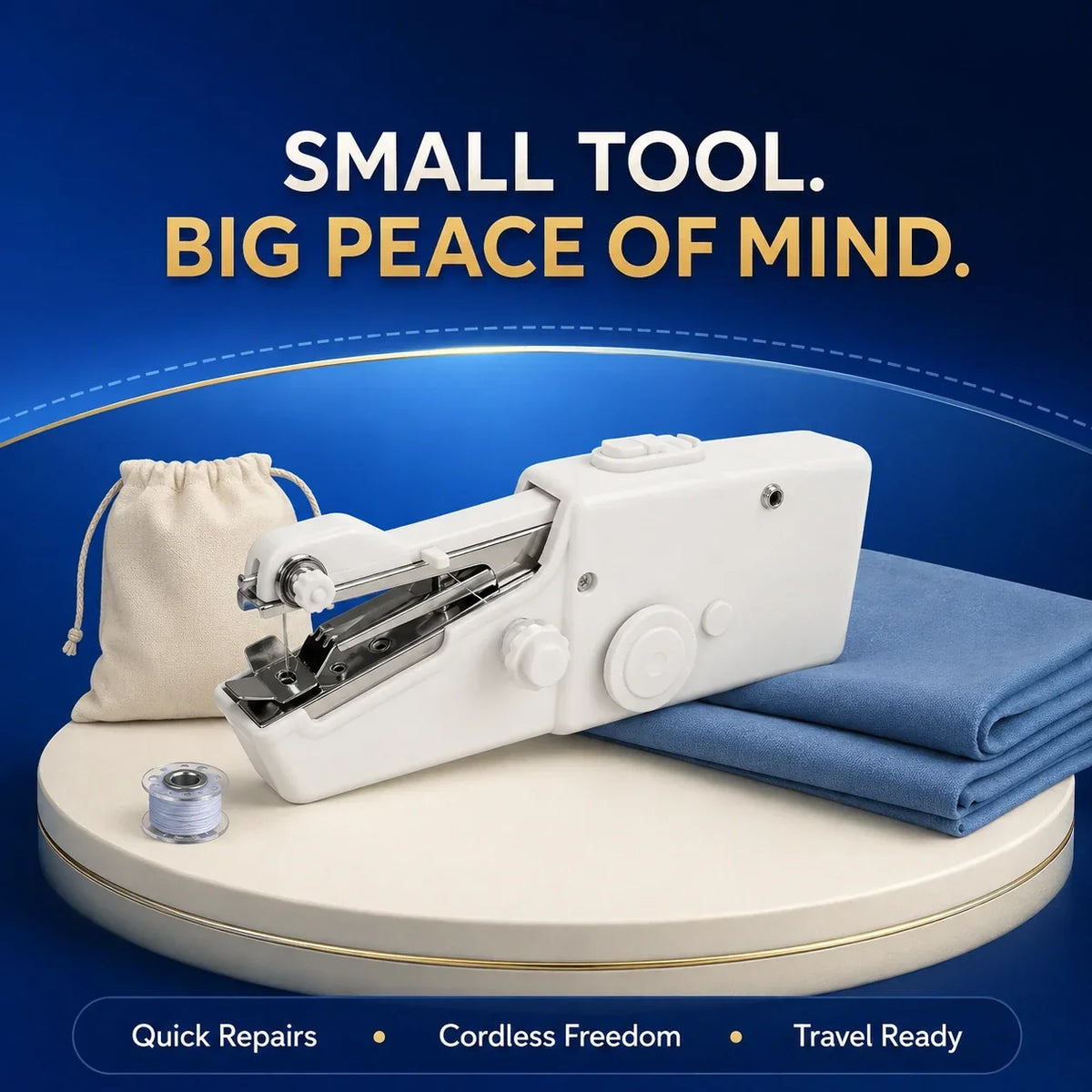 Portable Handheld Sewing Machine – Quick Fabric Repair Tool