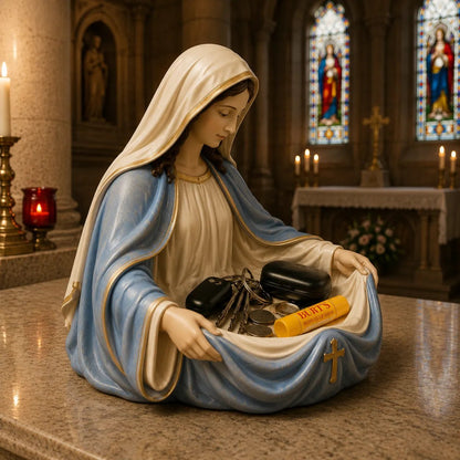 ✝️Handmade Virgin Mary Catch-All Bowl