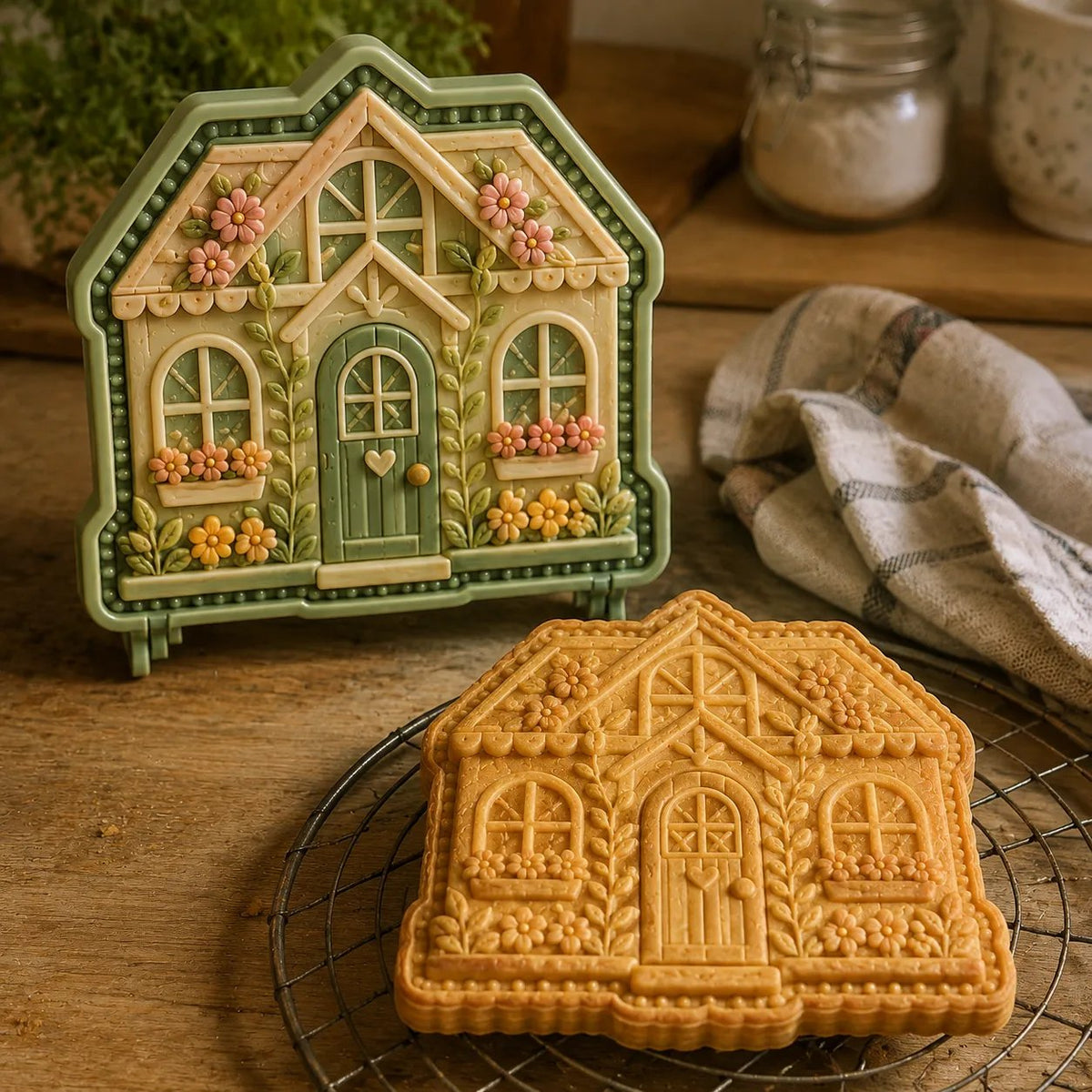 🎉⏳ Last Day 49% OFF – 🌸 8-Design Spring Garden Mini Pie Mold Collection | Reusable Embossed Molds for Shaping Detailed Bee, Butterfly, Ladybug, Sunflower, Cottage & More 🥧✨