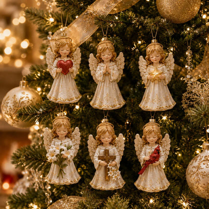 🔥😍⏳ Last Day 49% OFF – 👼 24-Day Angel Christmas Advent Calendar | 24 Unique Faith-Inspired Angel Ornaments with Hanging Loops for Daily Advent Surprises & Tree Display 🎄✨