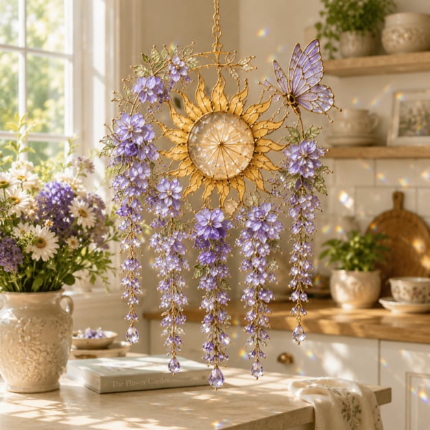 🌸Acrylic Garden Suncatcher