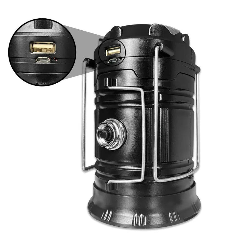 Collapsible LED Camping Lanterns Lightweight Solar