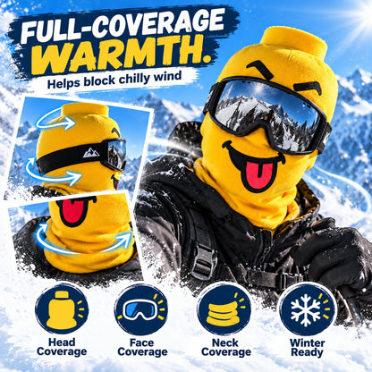 ⛷️ The Funniest Ski Mask On The Slopes This Winter! 🧱❄️