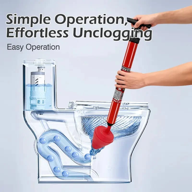 🔥 Toilet Clog Remover Tool