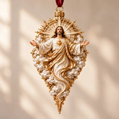 ✝️ Sacred Christmas Ornament Collection | 9 Faith-Inspired Designs with Sculptural Detail for Trees & Meaningful Gifts 🎄