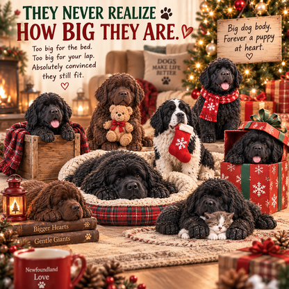 ❤️ 24 Days of Newfoundland Hearts – 24 Adorable Collectible Dog Figures & the Perfect Gift for Dog Lovers 🎁