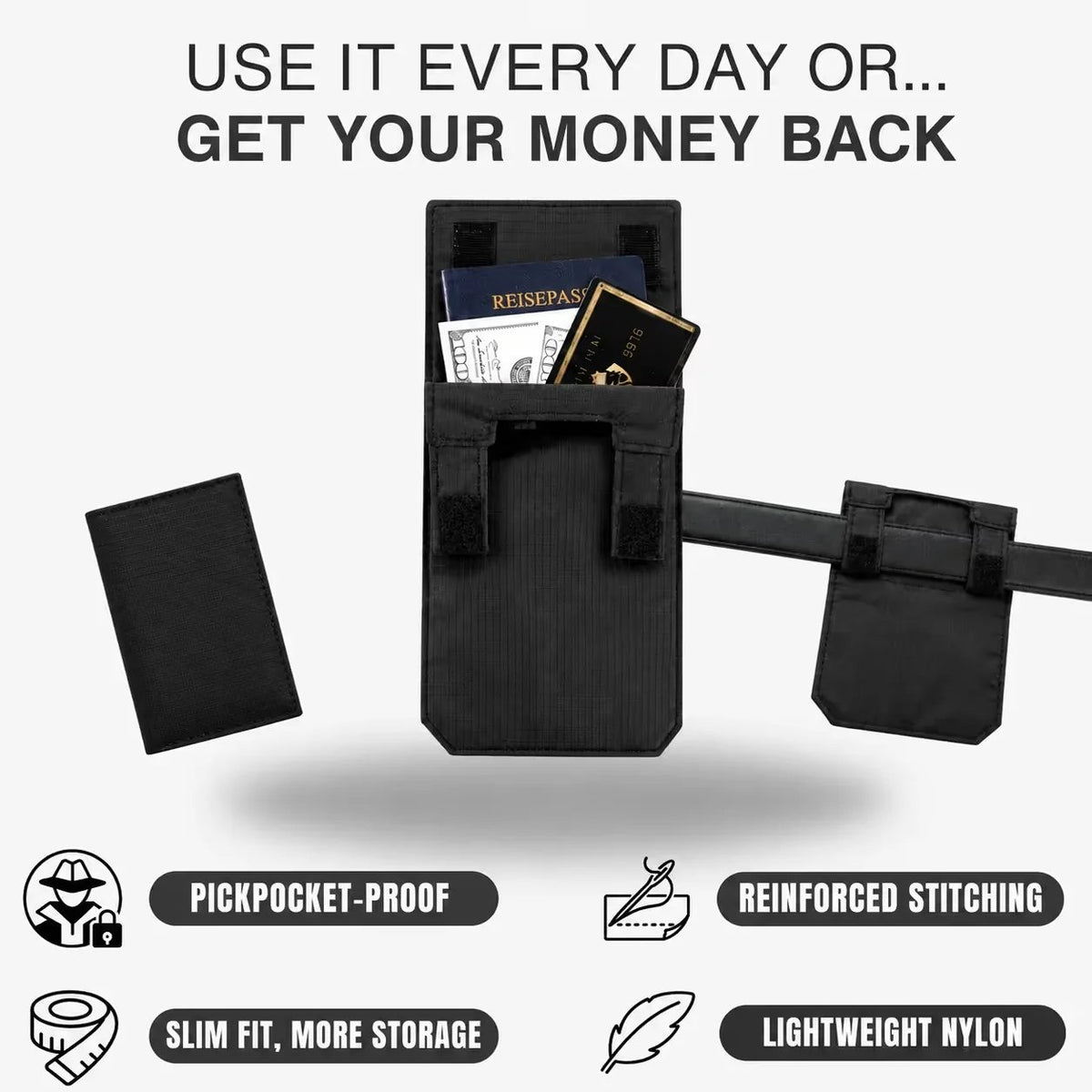 🔥LAST DAY SALE 50% OFF✨Concealed anti-theft travel waist bag
