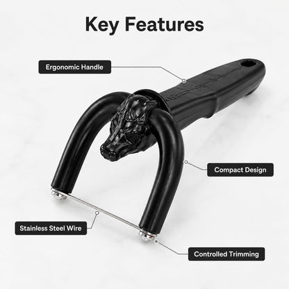 🥩 Precision Meat Fat Trimmer and Silver Skin Remover for Easy BBQ Prep