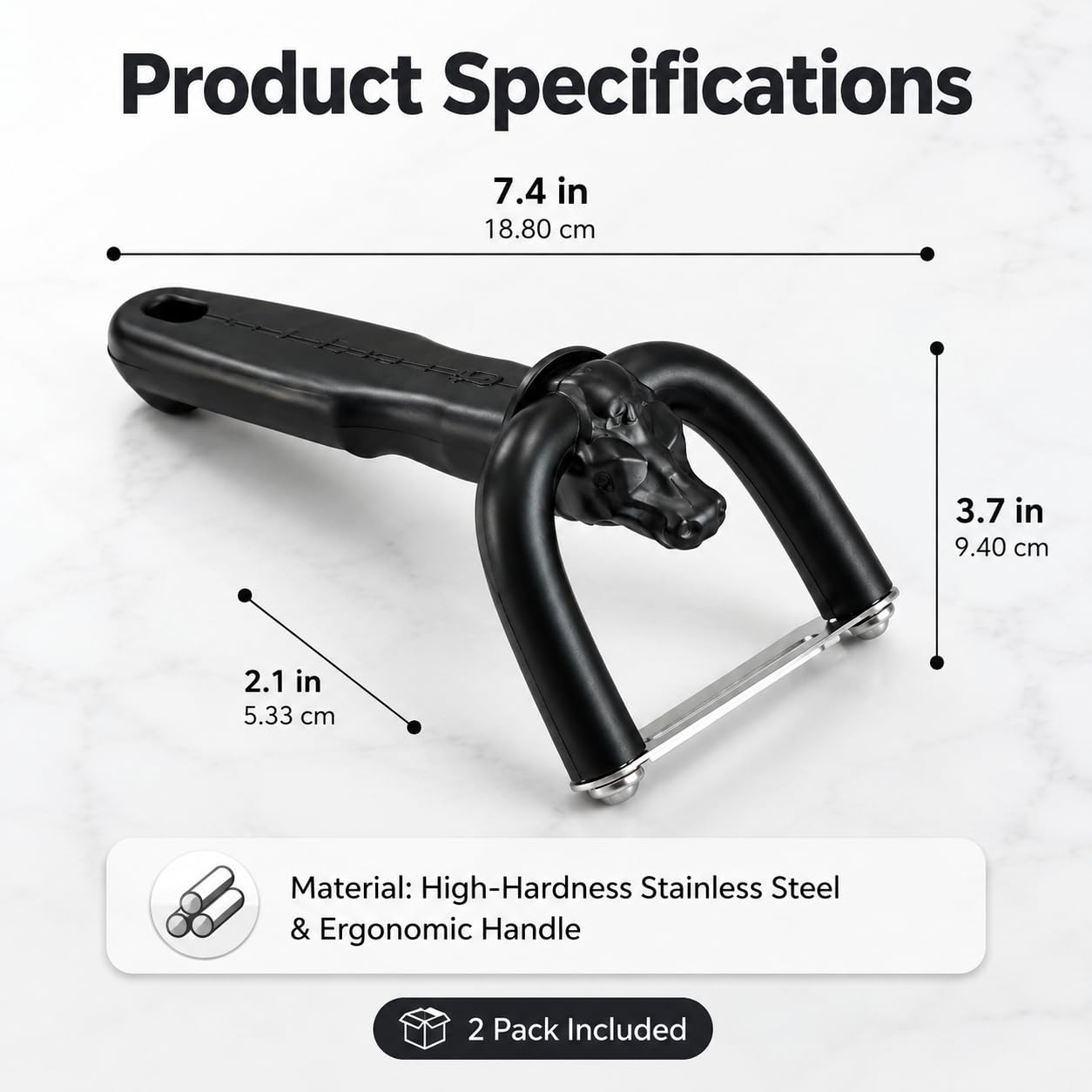 🥩 Precision Meat Fat Trimmer and Silver Skin Remover for Easy BBQ Prep