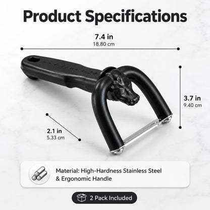 🥩 Precision Meat Fat Trimmer and Silver Skin Remover for Easy BBQ Prep
