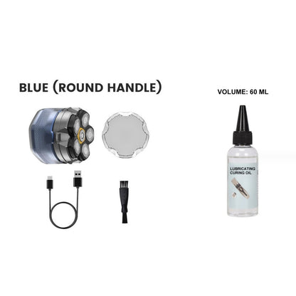 6D Waterproof Head Shaver Kit for Bald Men