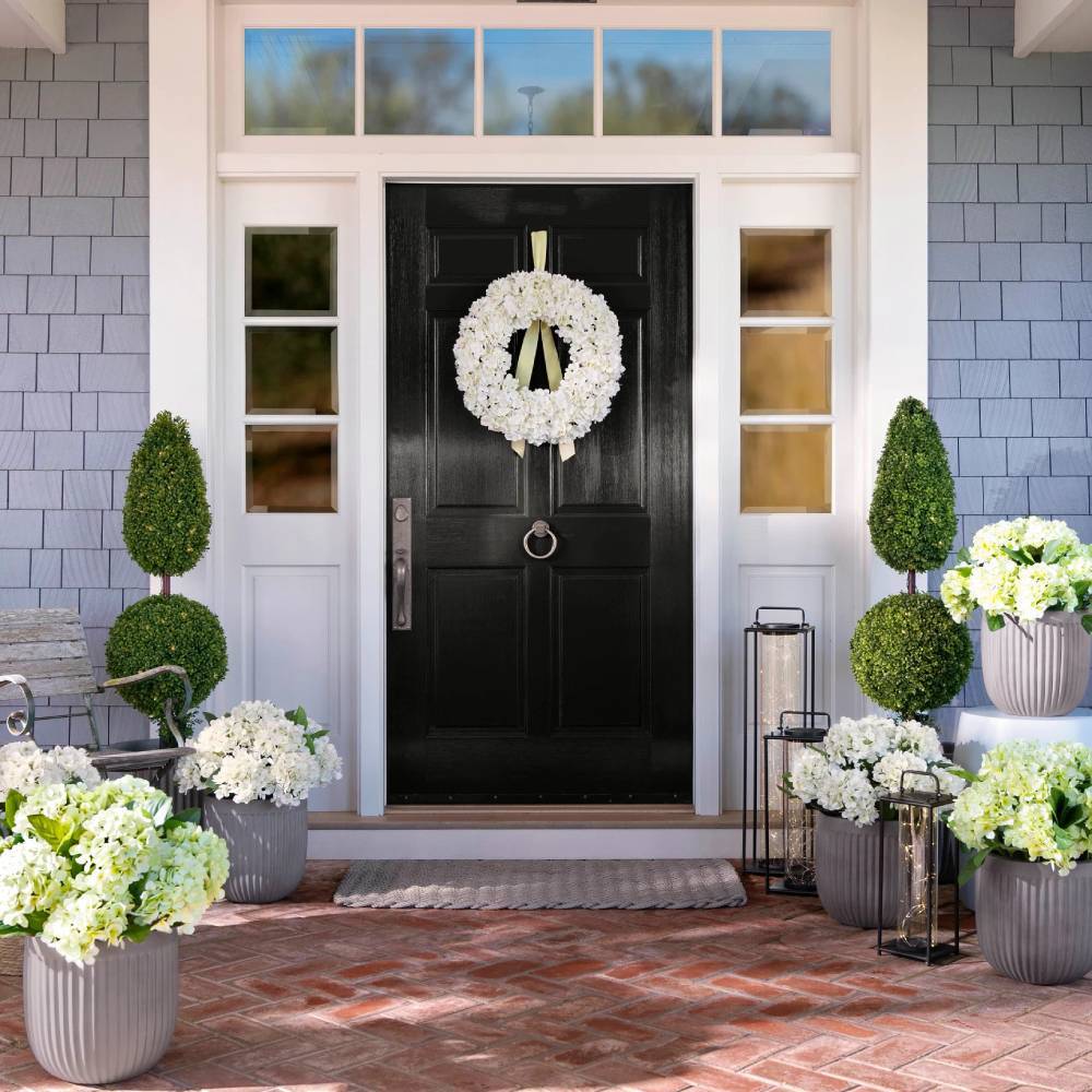 Last Day 50% OFF📣 Artificial Hydrangeas Flowers – UV-Resistant, Waterproof, Windproof