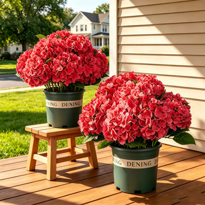 Last Day 50% OFF📣 Artificial Hydrangeas Flowers – UV-Resistant, Waterproof, Windproof