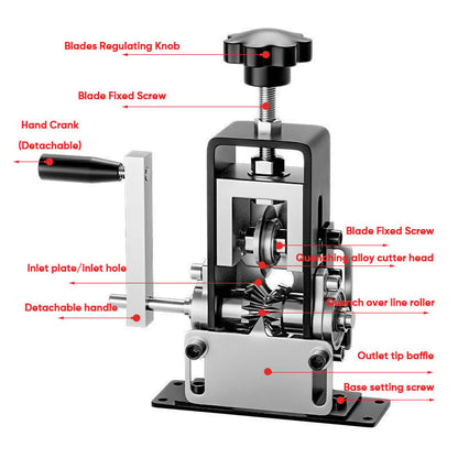 Iron Frame Wire Stripping Machine