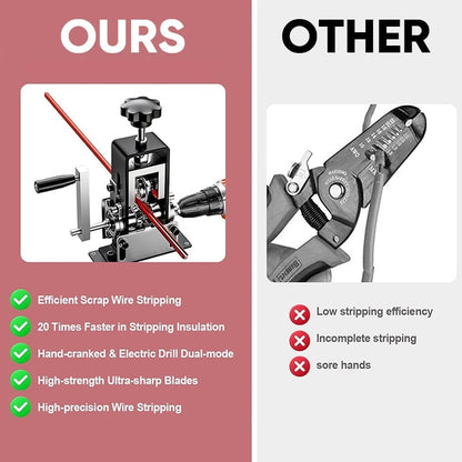 Iron Frame Wire Stripping Machine