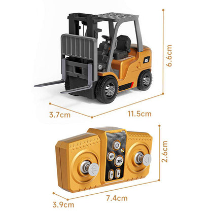 Mini Desktop Remote Control Forklift Truck Toy