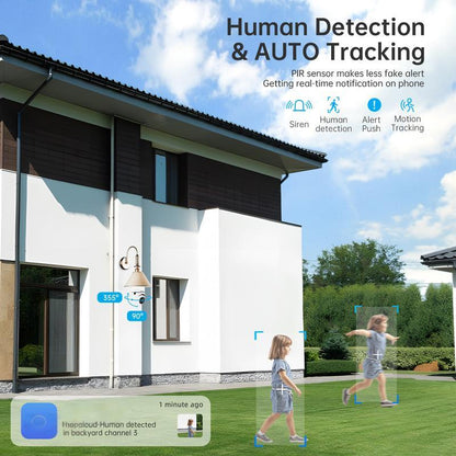 Smart AI Light Bulb Camera
