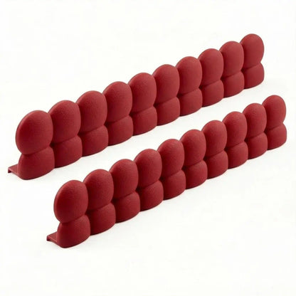2-Piece Silicone Sink Splash Guard Set – Reusable Counter Barrier