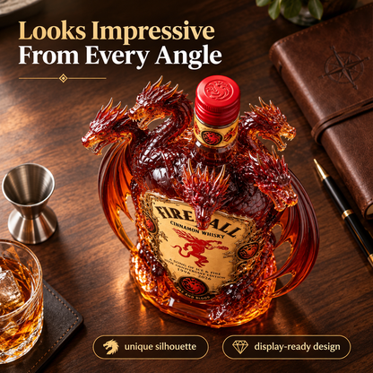 🐉🔥 Legendary Dragon Bar Decanter – Sculpted Collector Bottle for Home Bar & Gifting