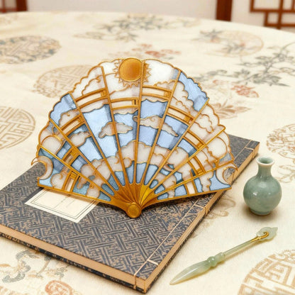 HandFan - Magical And Elegant Intricate Design Hand Fan Accessories