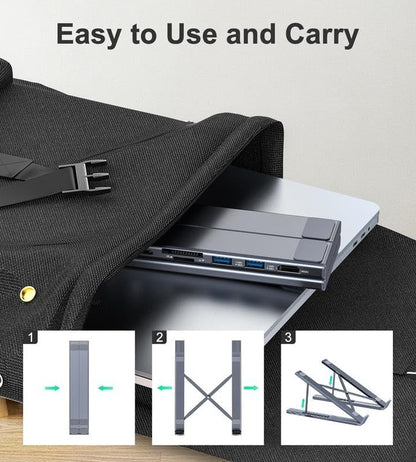 🏠💻 8-in-1 USB-C Laptop Stand,Best Gifts