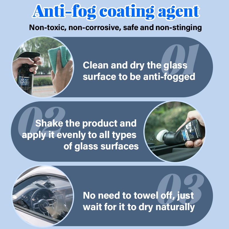 💯🔥Micro-molecular Anti-fog Coating Agent Wiper