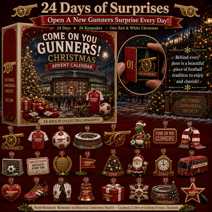 🎄 Come On You Gunners! Football Christmas Advent Calendar