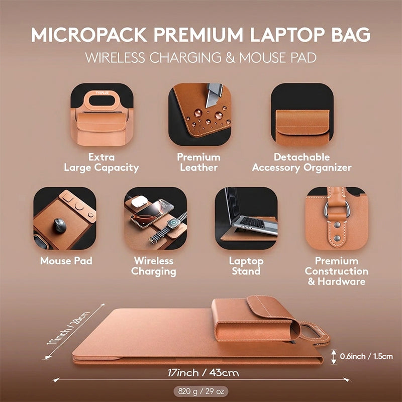 New Premium Wireless Charging Laptop Bag
